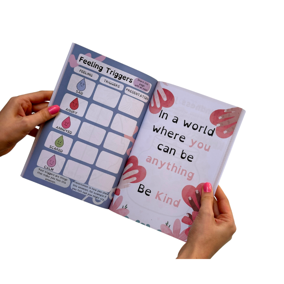 Raindrops Of Regulation My Wellbeing Journal- wellbeing resource