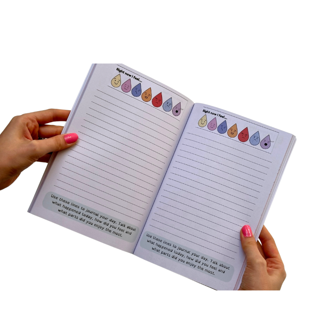 Raindrops Of Regulation My Wellbeing Journal- wellbeing resource