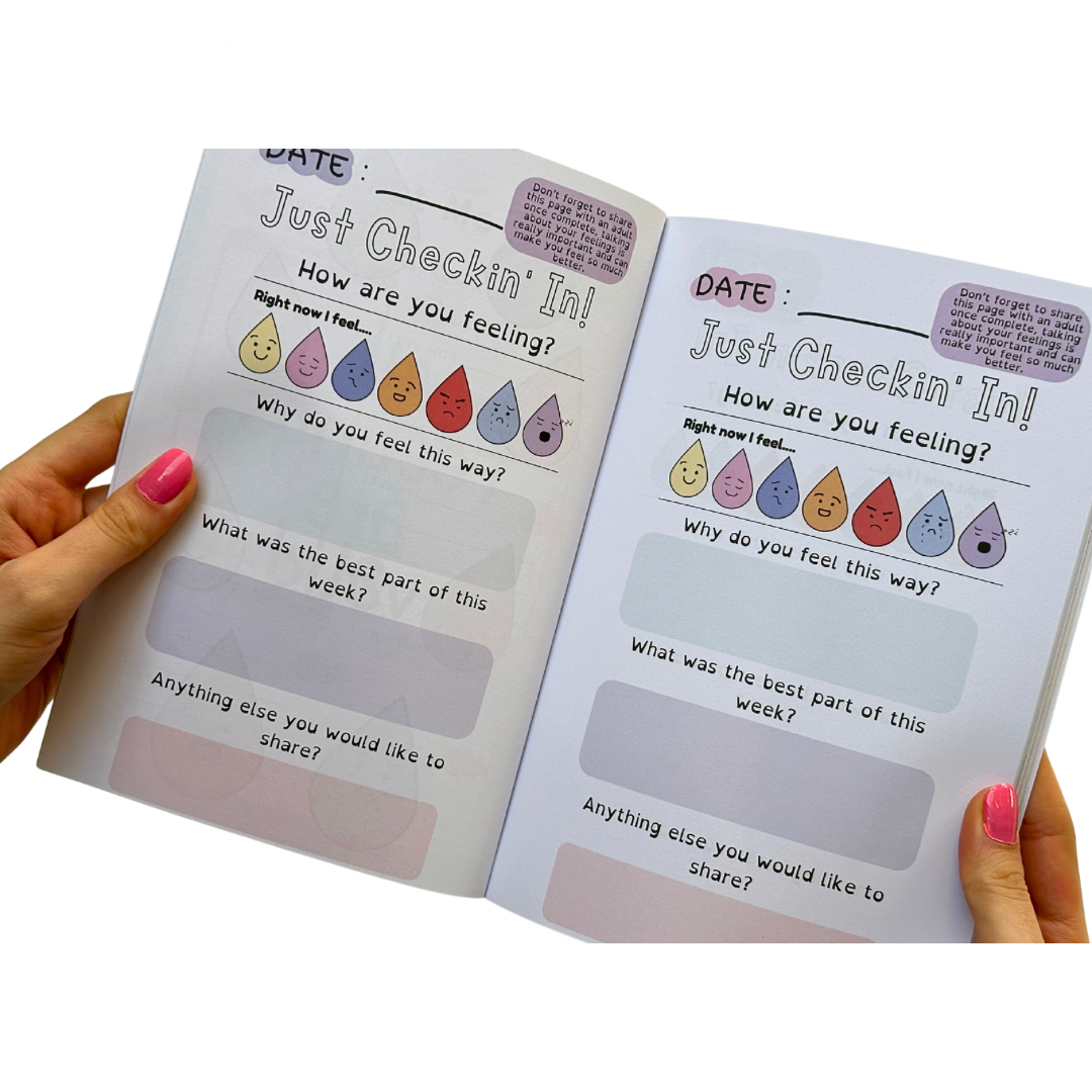 Raindrops Of Regulation My Wellbeing Journal- wellbeing resource