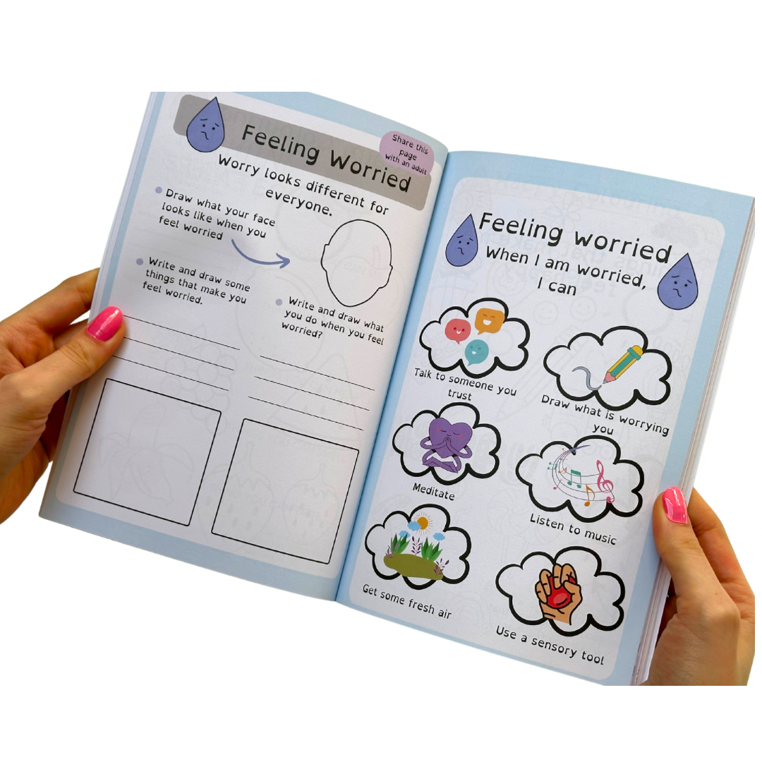 Raindrops Of Regulation My Wellbeing Journal- wellbeing resource