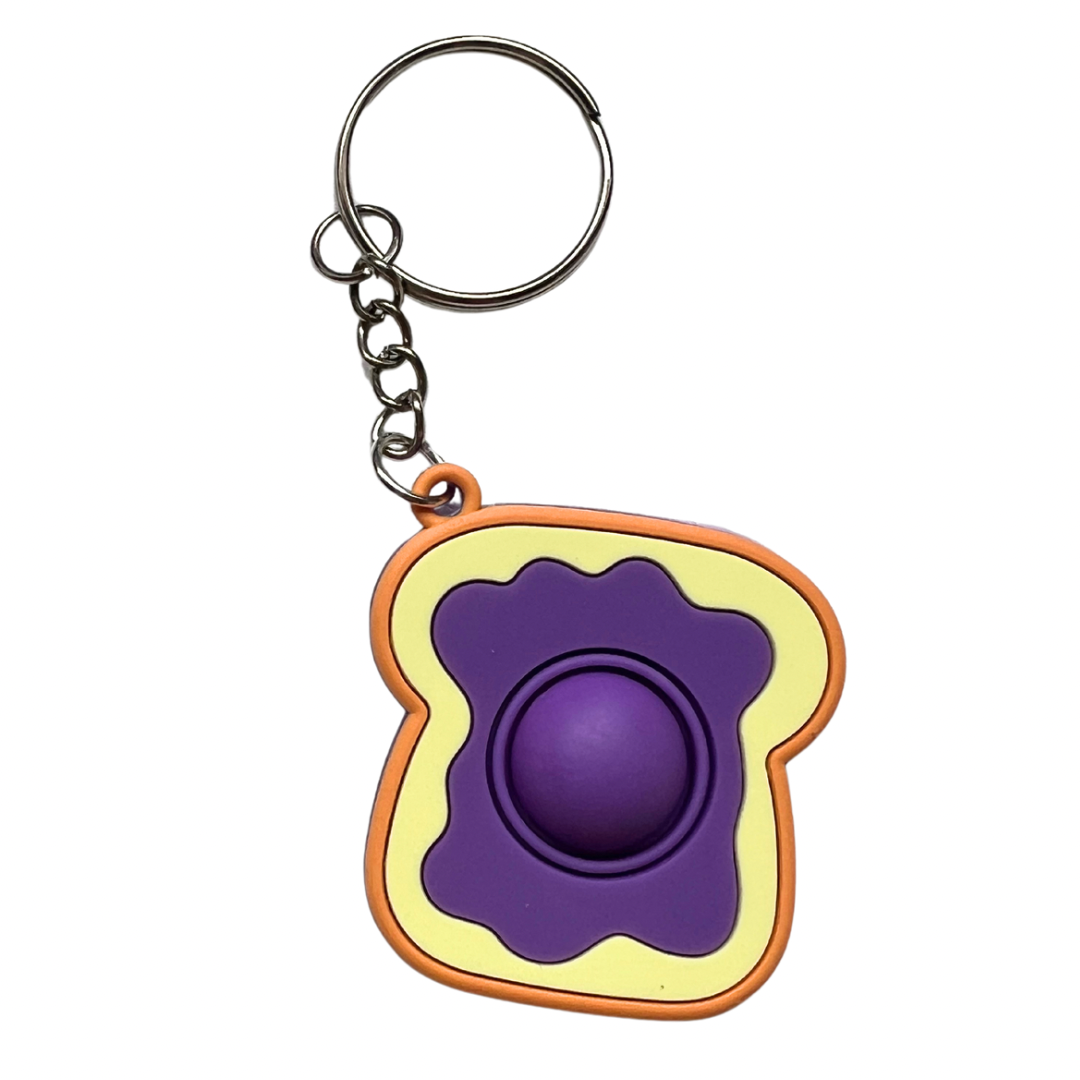 Food Mini Keyring Pop it