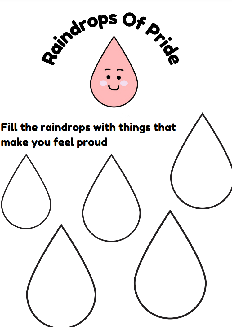 Raindrops of Pride Wellbeing Resource