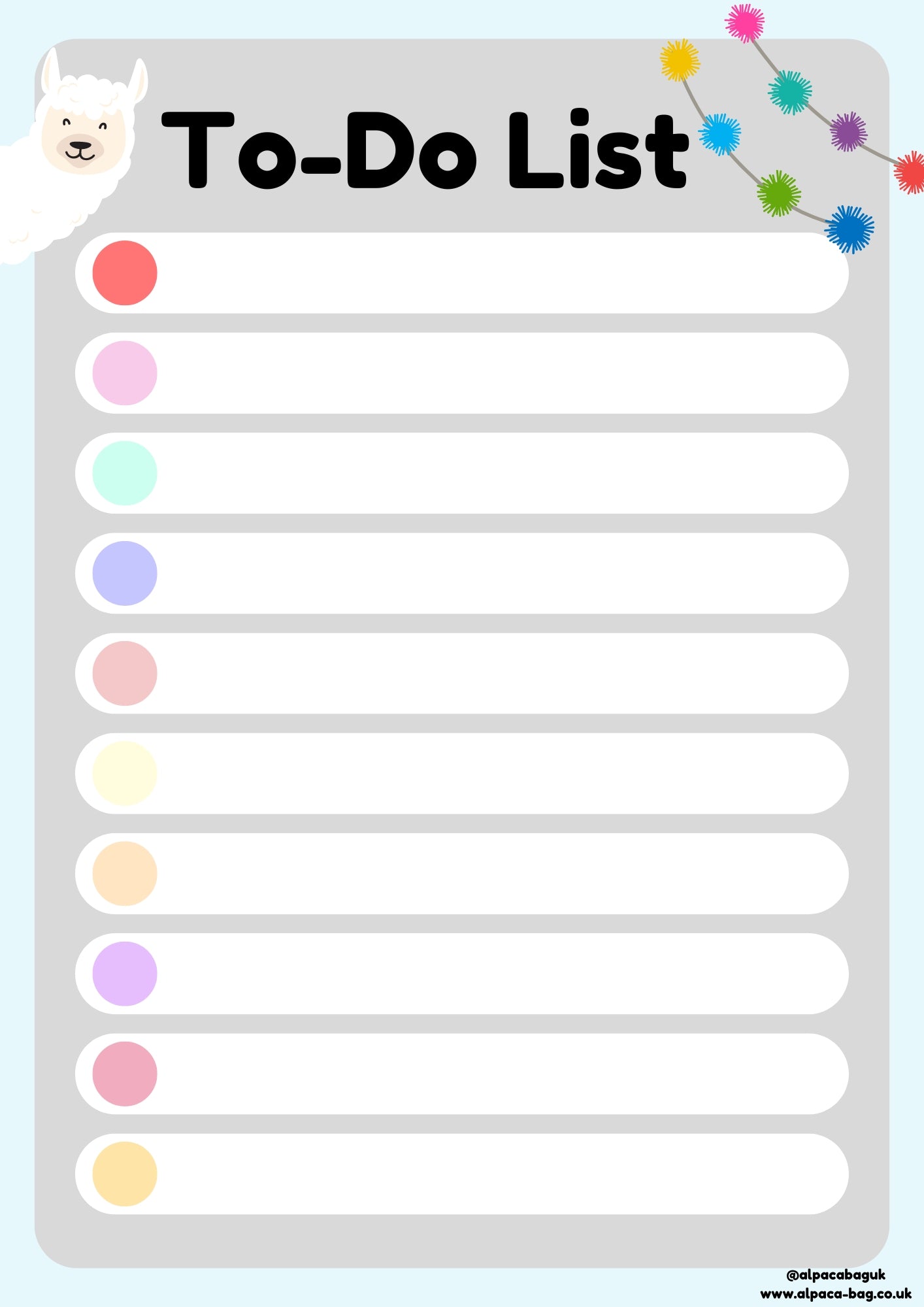 To Do List, Teacher, Organisation, Digital download