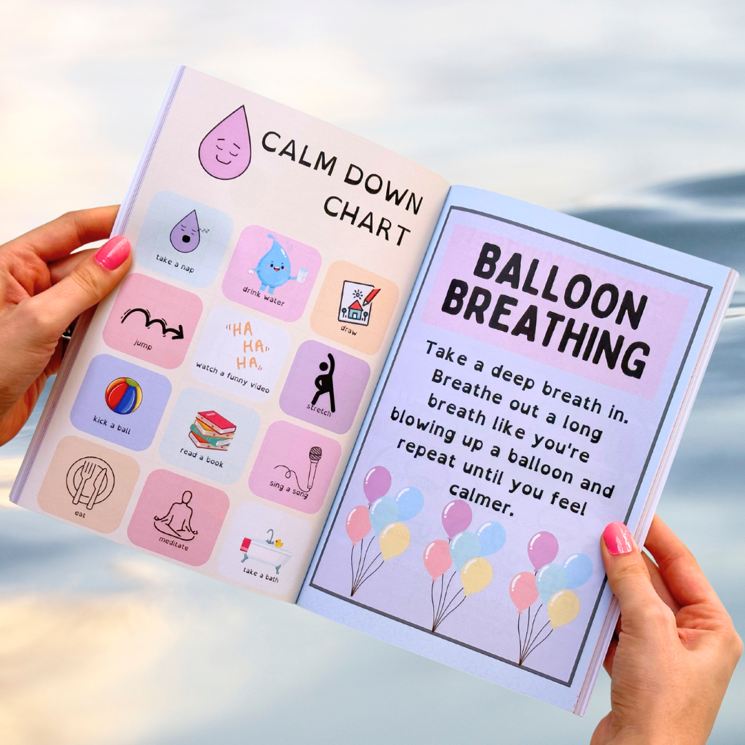 Raindrops Of Regulation My Wellbeing Journal- wellbeing resource