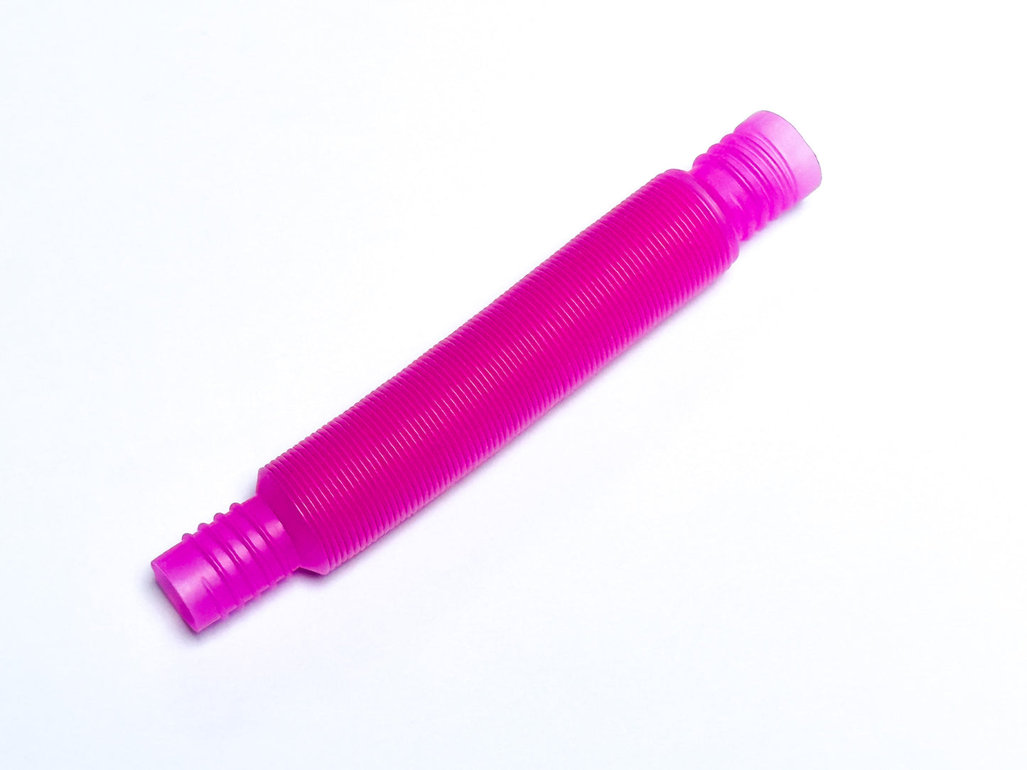 Sensory stretchy straw tube