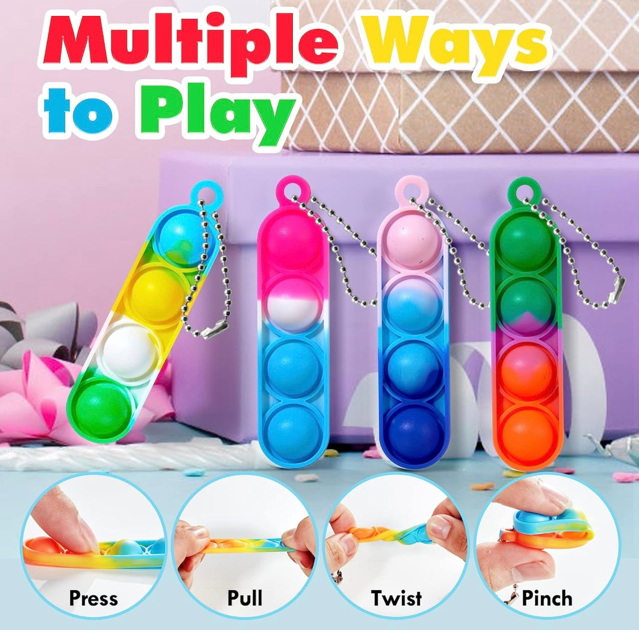 Pop it mini Keyring
