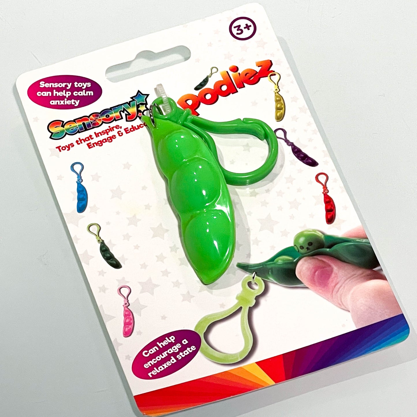 Pea pod squeezer