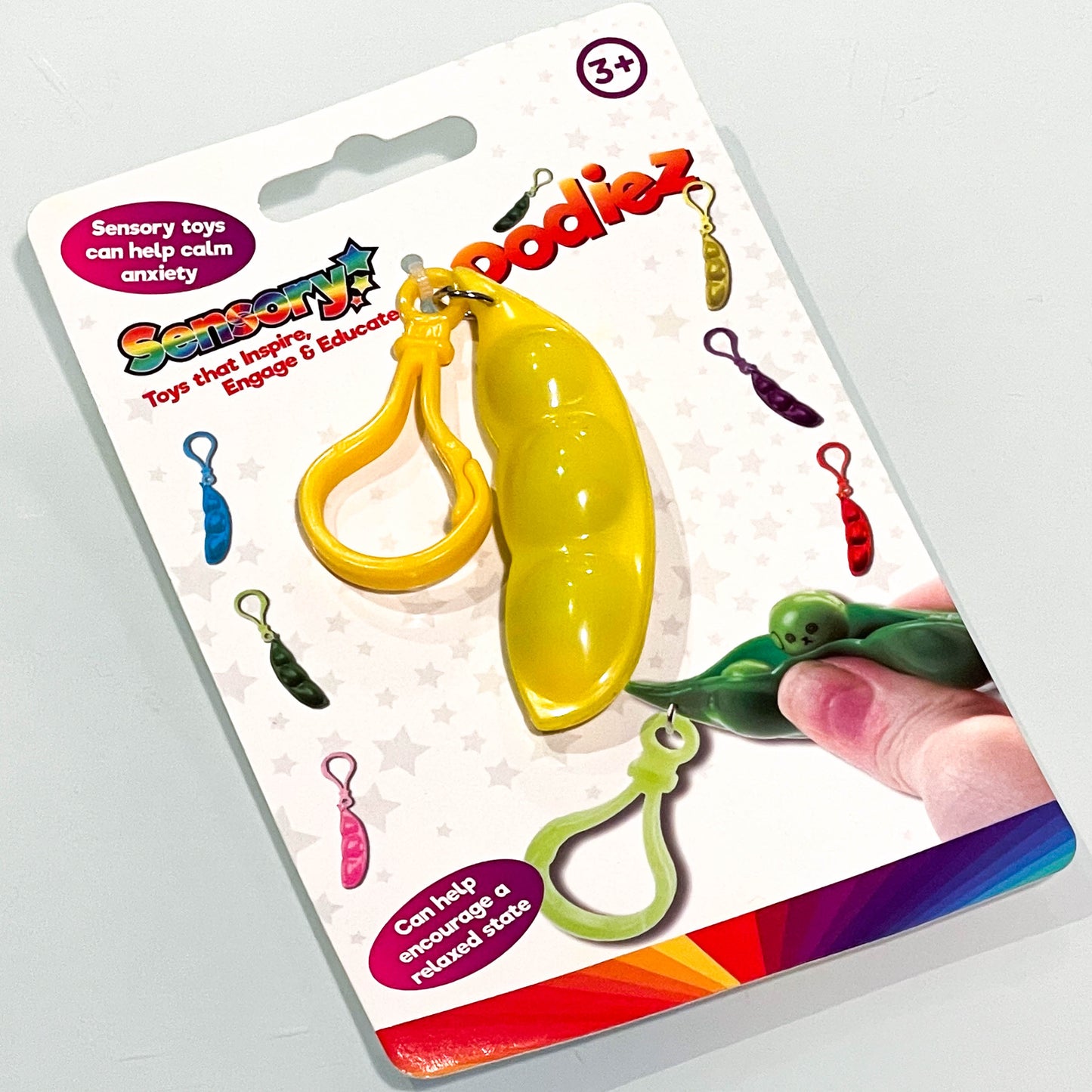 Pea pod squeezer