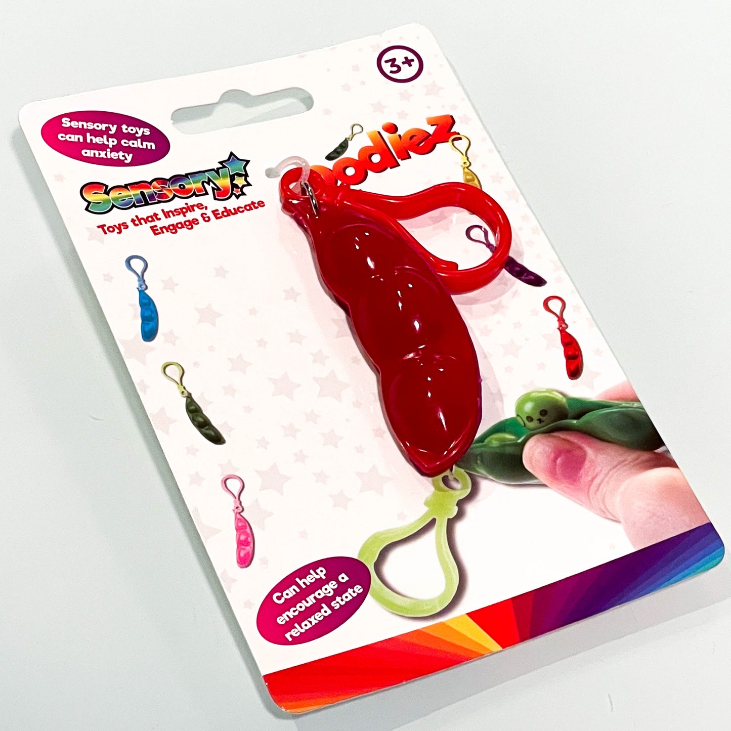 Pea pod squeezer