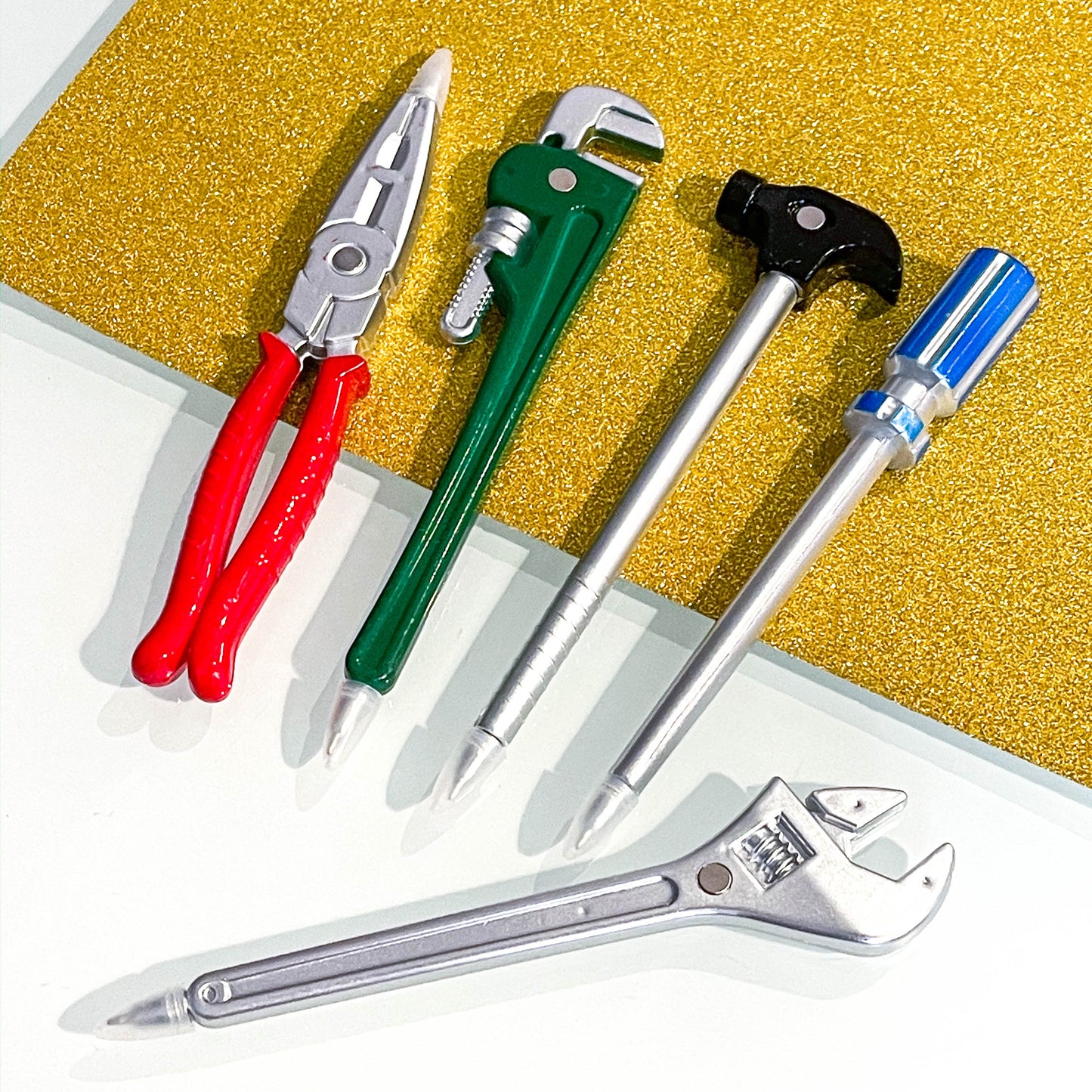 Novelty Tool Ball Point Pens, Various Designs - Alpaca Bag