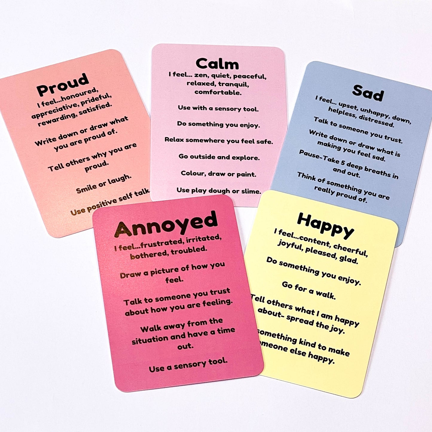 Raindrops of regulation and clouds of character flash cards