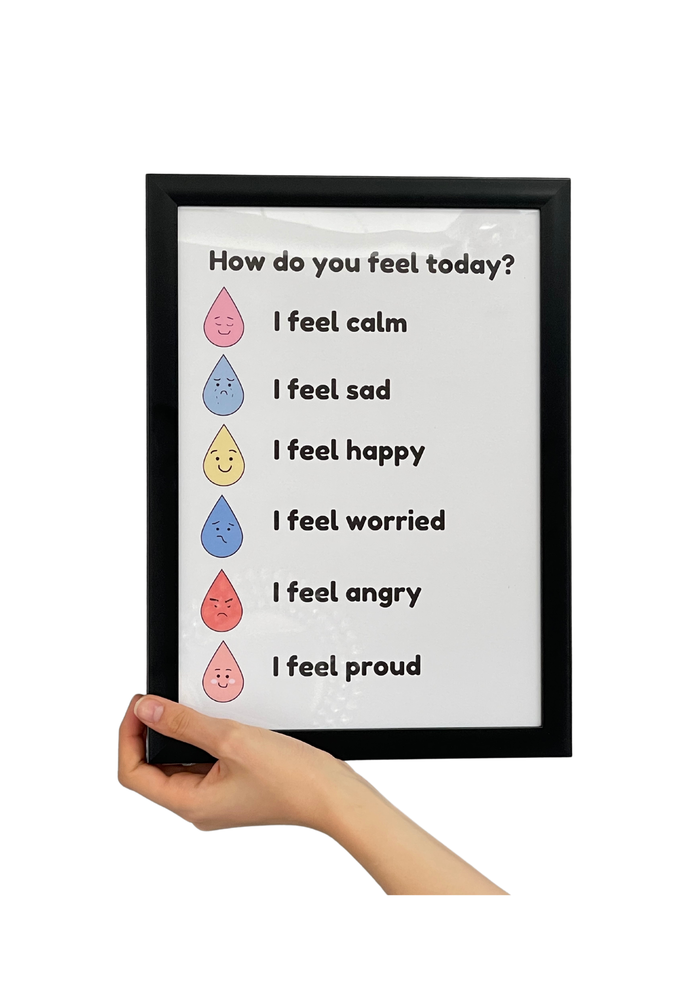 How Do You Feel Today A4 Print
