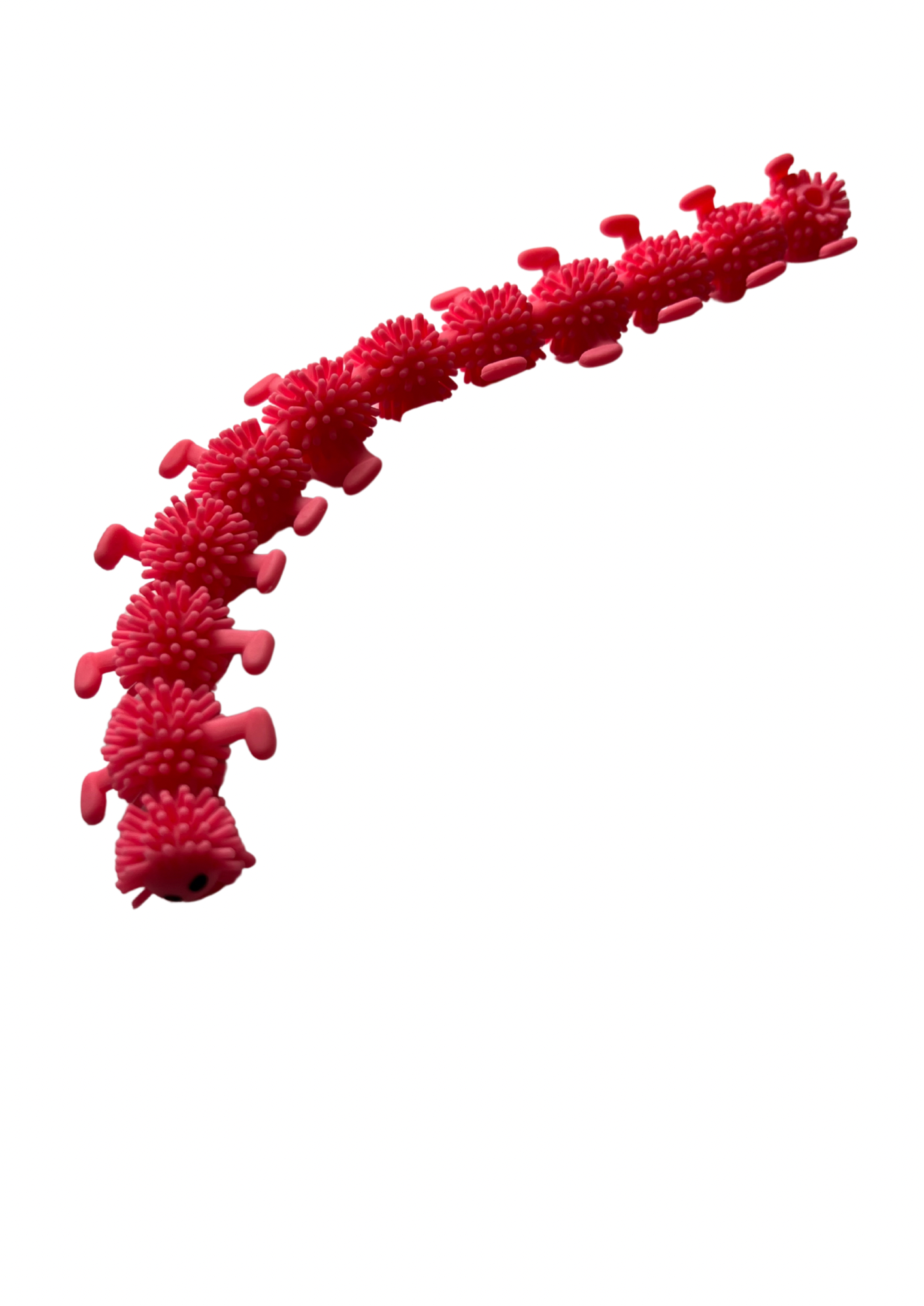 Wiggly caterpillar sensory tool