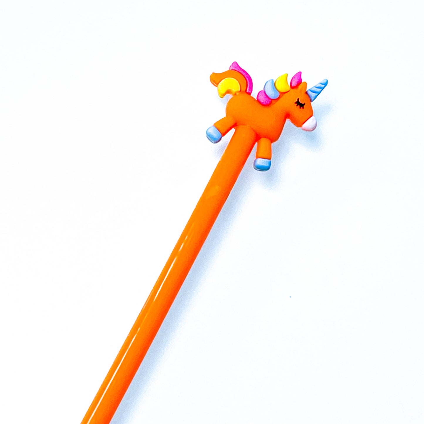 Rainbow unicorn pen
