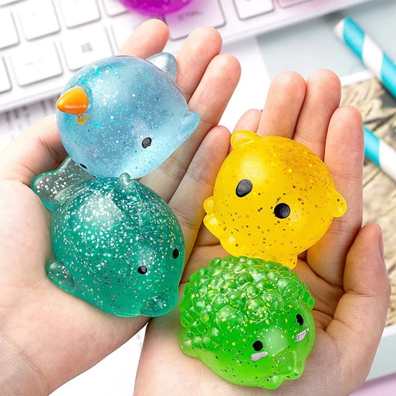 Squishy mochi sensory tool
