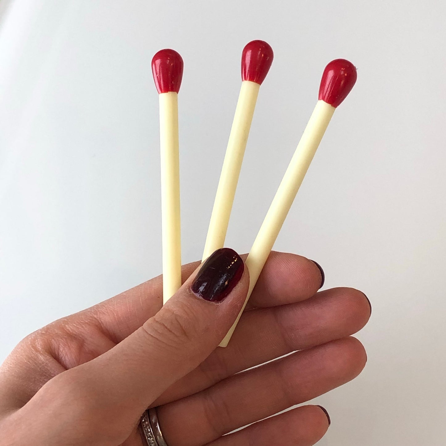 Mini novelty match pens