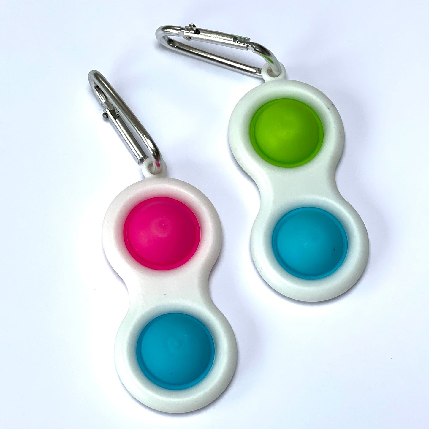 Pop and flip keyring