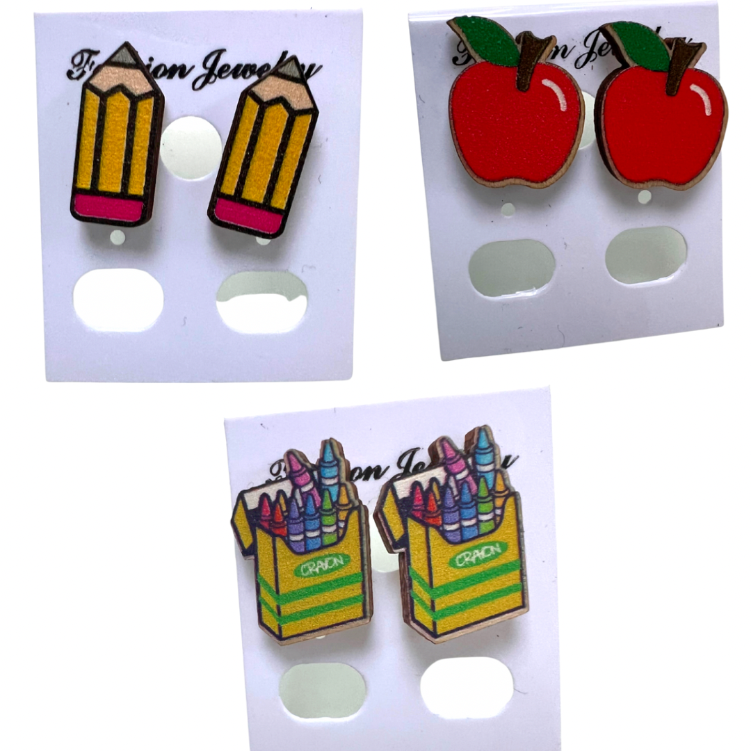 Teacher Earrings gift