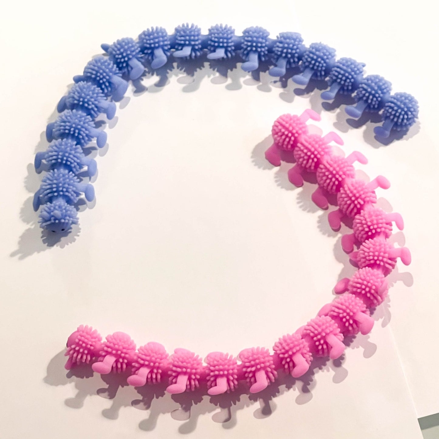 Wiggly caterpillar sensory tool
