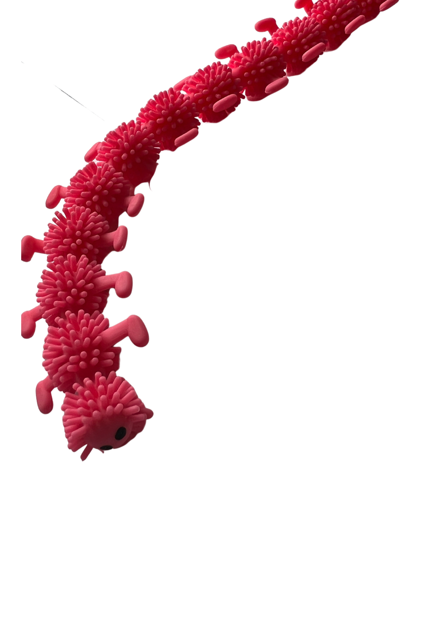 Wiggly caterpillar sensory tool