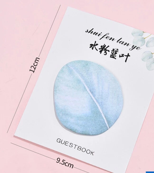 Autumn leaves sticky notes