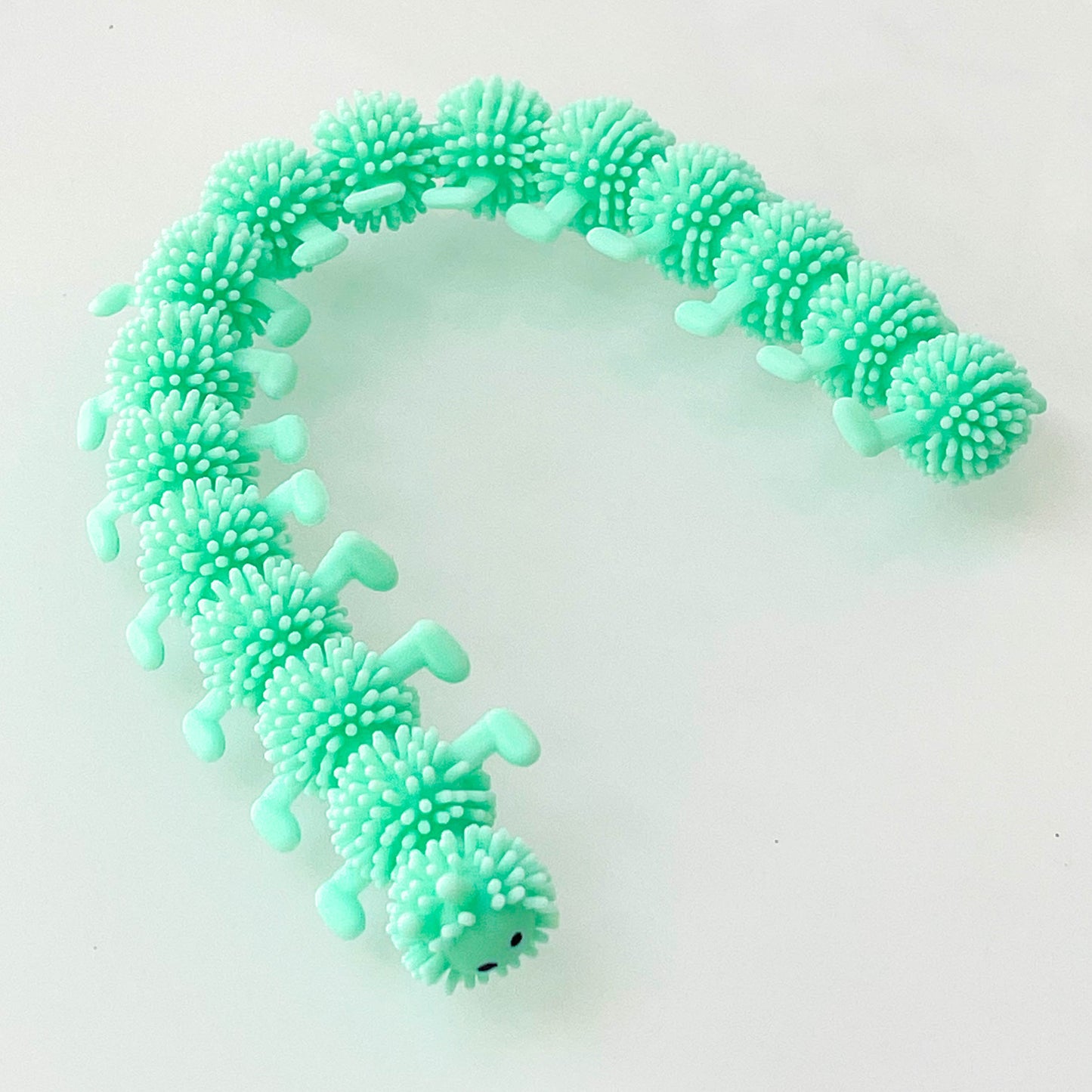 Wiggly caterpillar sensory tool