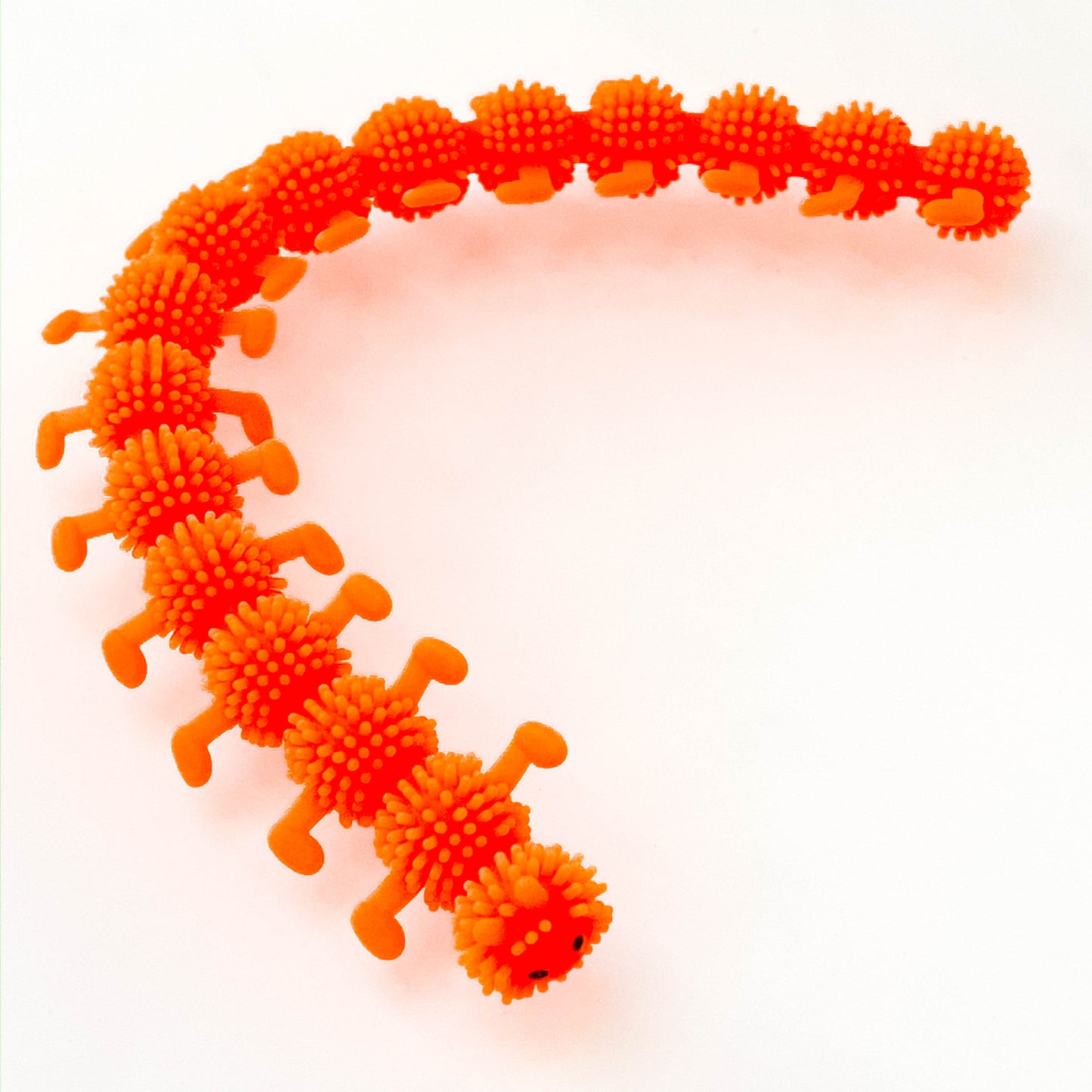 Wiggly caterpillar sensory tool
