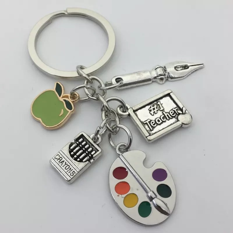 Teacher keyring gift