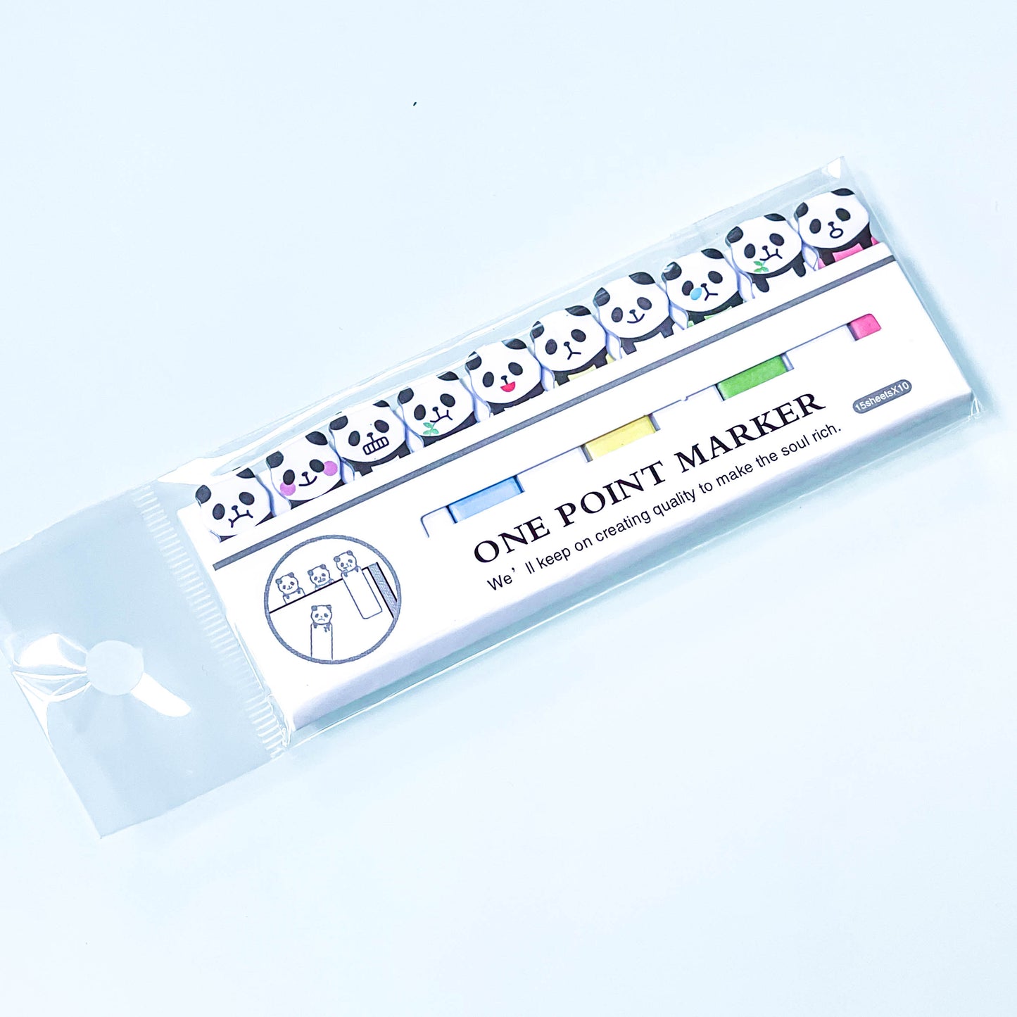 Novelty page finder stickers