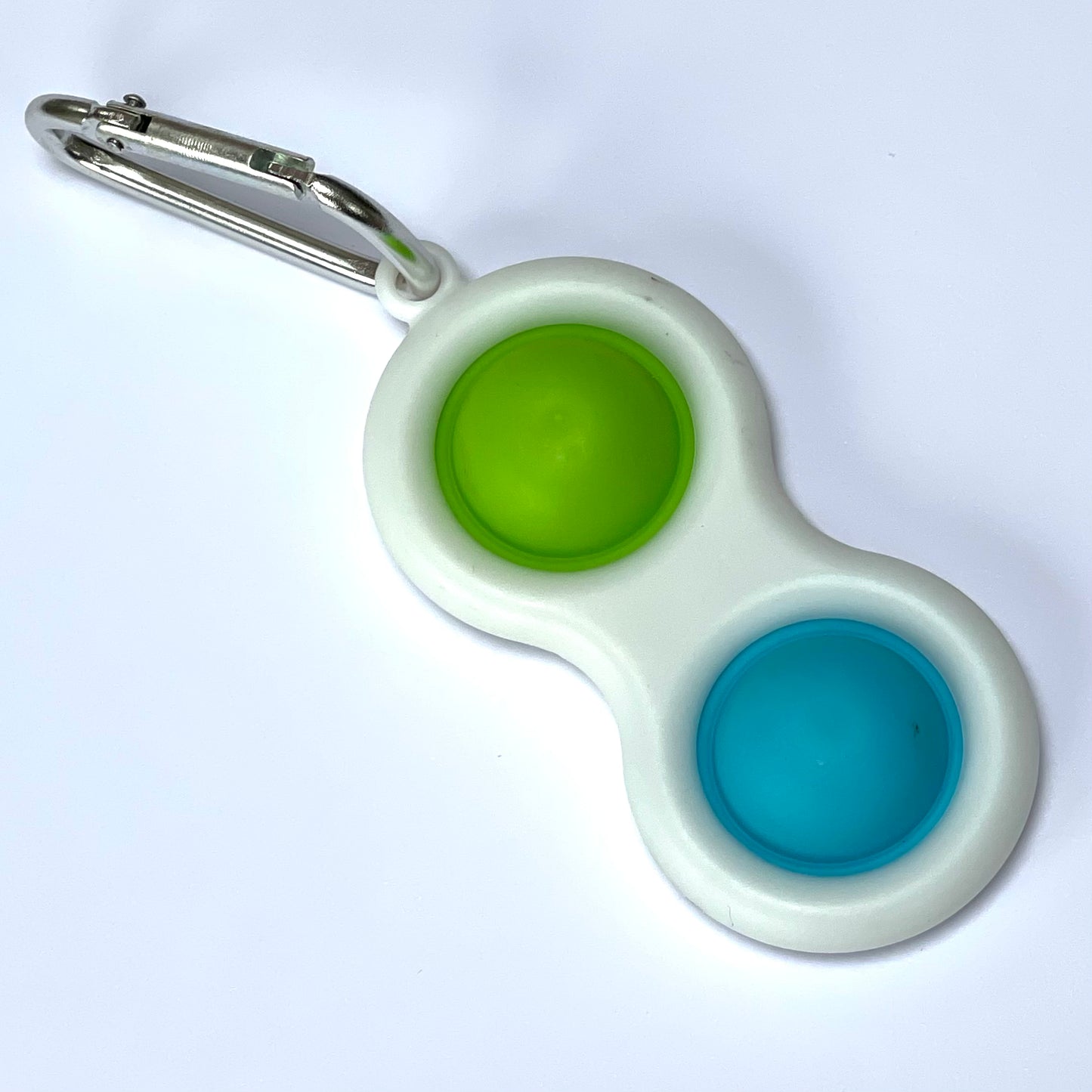 Pop and flip keyring