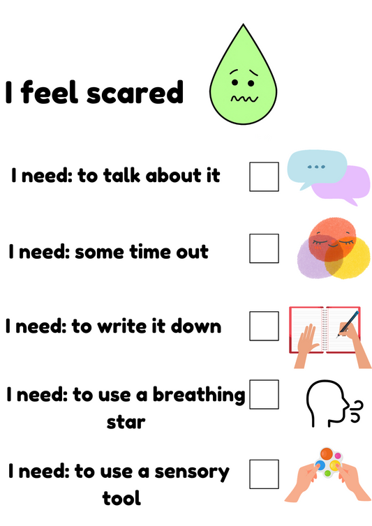 Copy of I feel scared Digital wellbeing resource