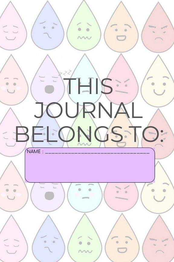 Raindrops Of Regulation My Wellbeing Journal- wellbeing resource