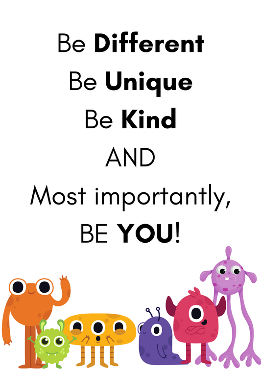 Be Yourself classroom Digital Download Resource