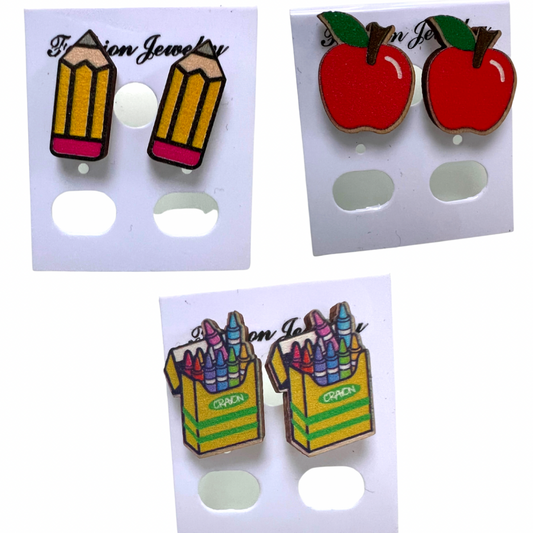 Teacher Earrings gift
