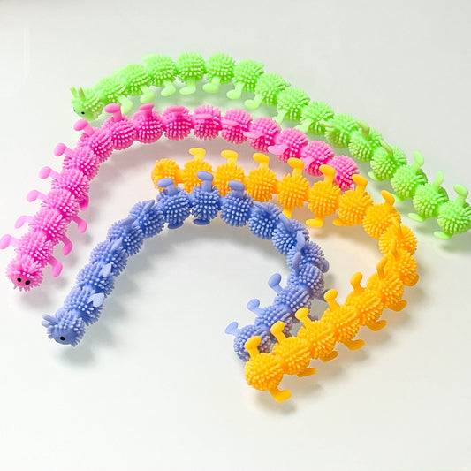 Wiggly caterpillar sensory tool
