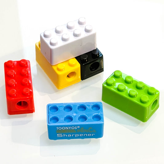 Novelty Lego brick sharpener