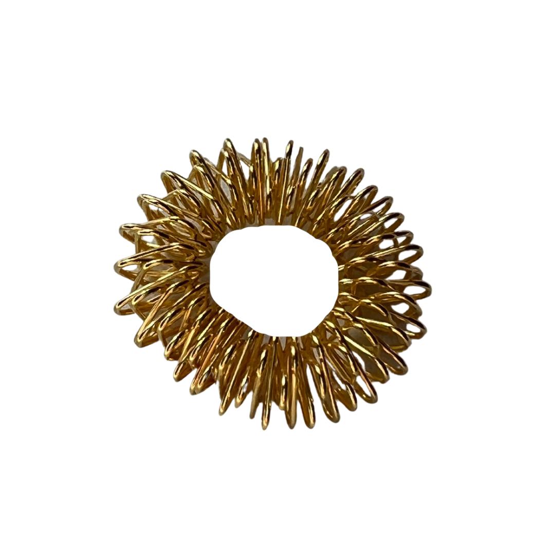 Acupressure finger sensory tool rings