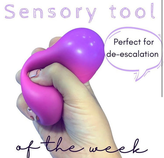 Sensory stress ball squeezer