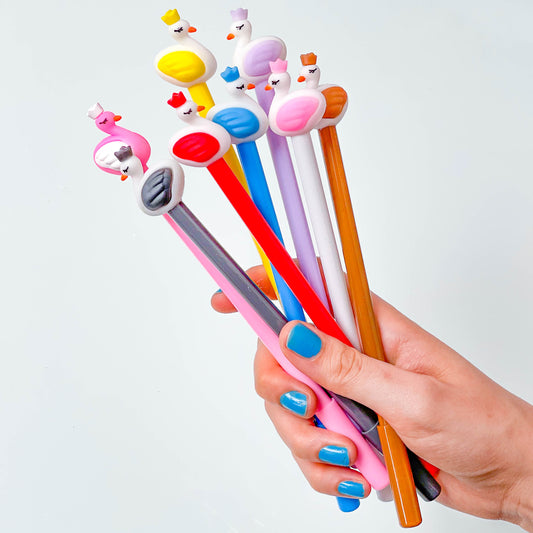 Novelty swan pen